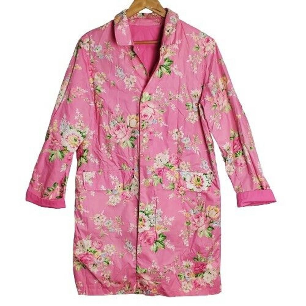 Jones New York Pink Floral Women's Coat